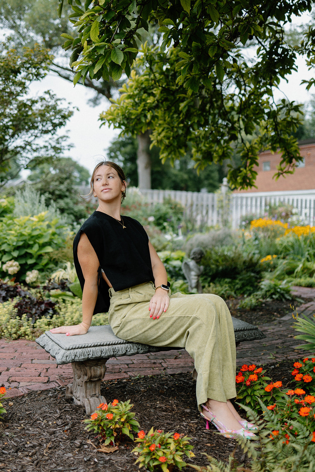 Bonnie Side Tie Sweater Vest