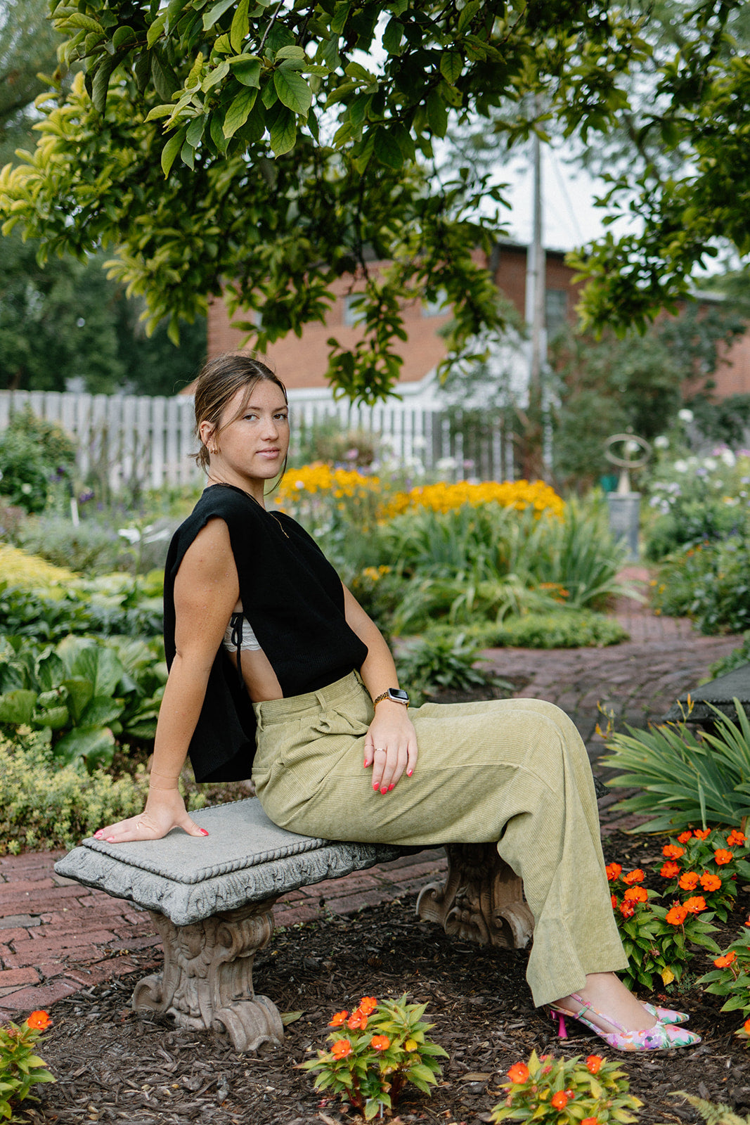 Bonnie Side Tie Sweater Vest