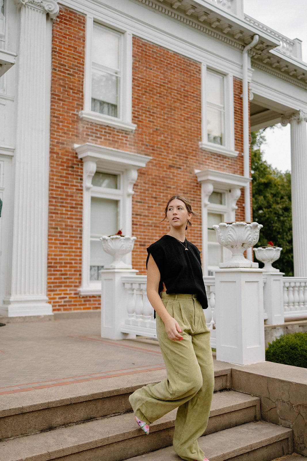 Bonnie Side Tie Sweater Vest