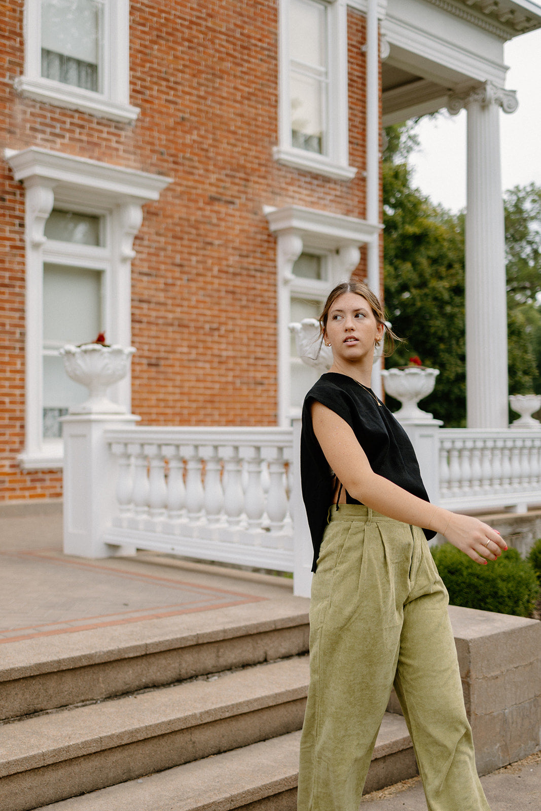 Bonnie Side Tie Sweater Vest