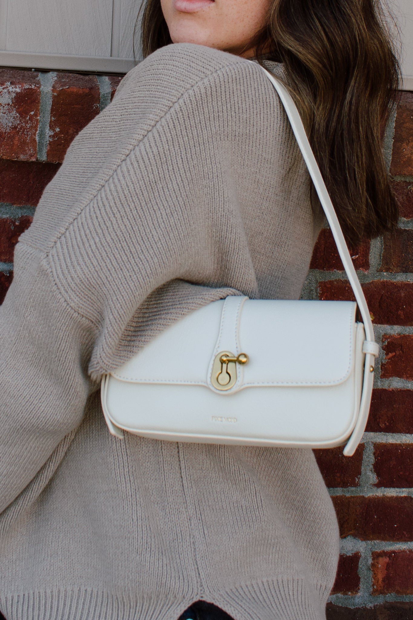 Athena Slim Bag | Ivory