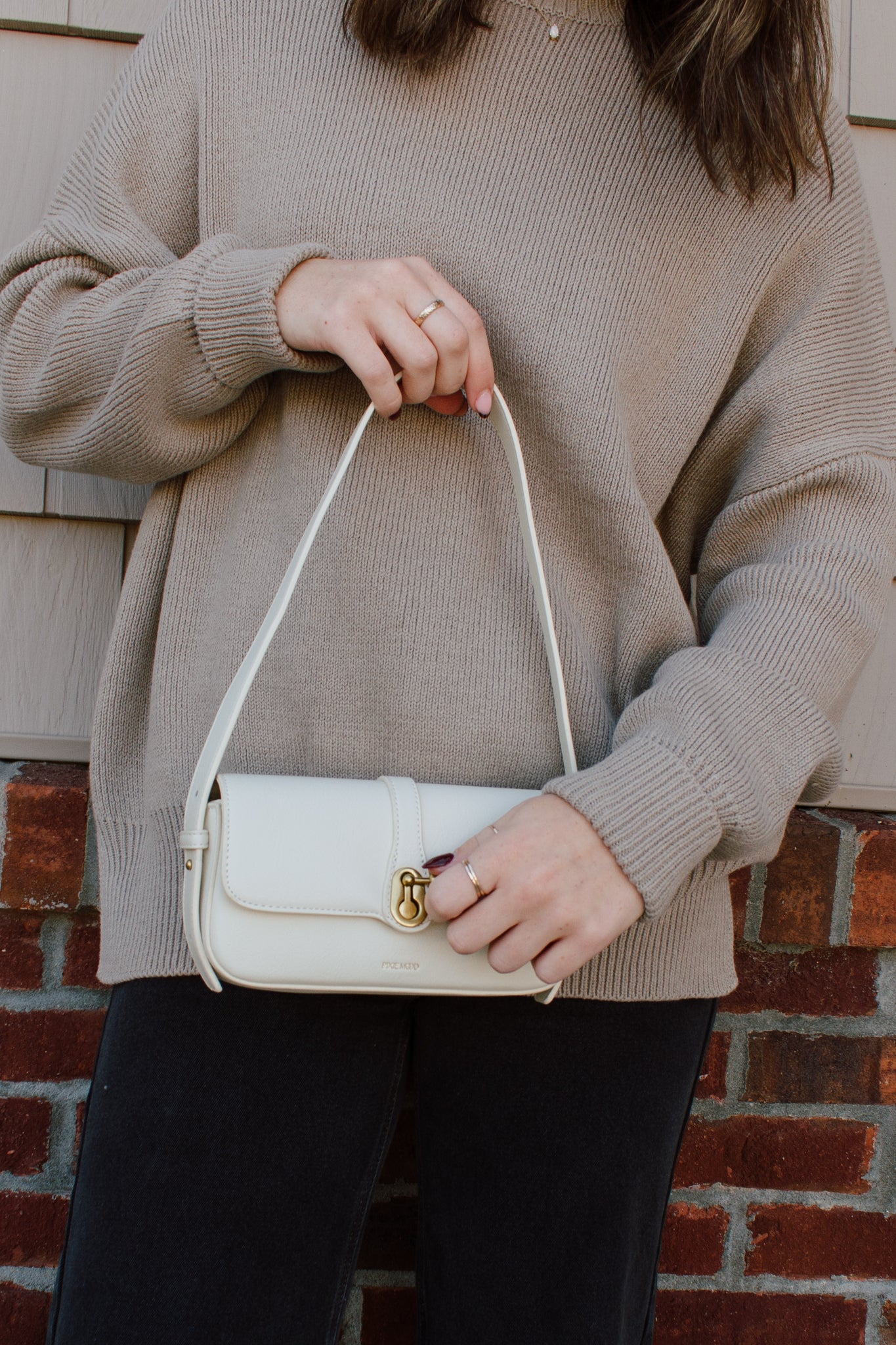 Athena Slim Bag | Ivory