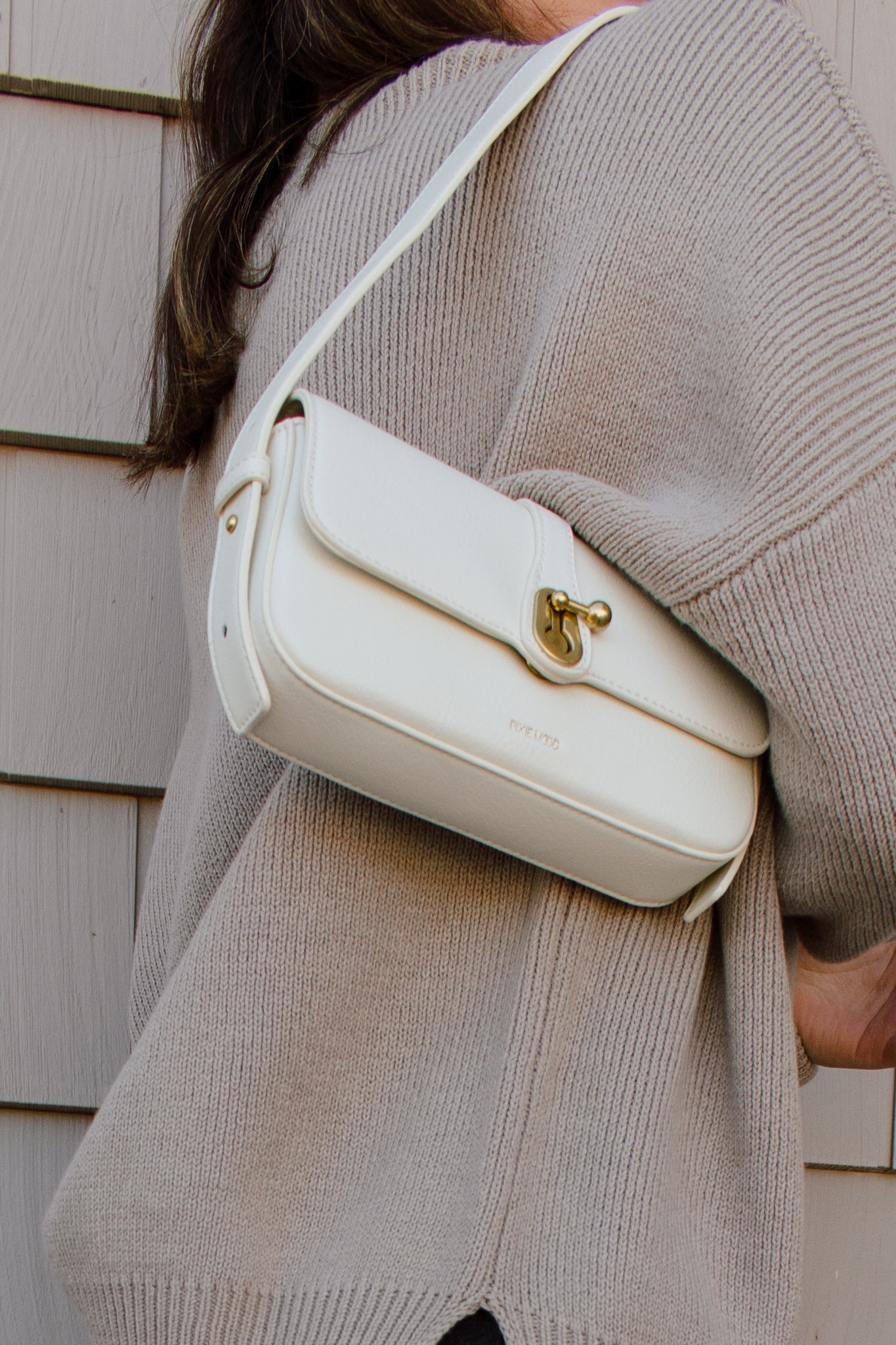 Athena Slim Bag | Ivory