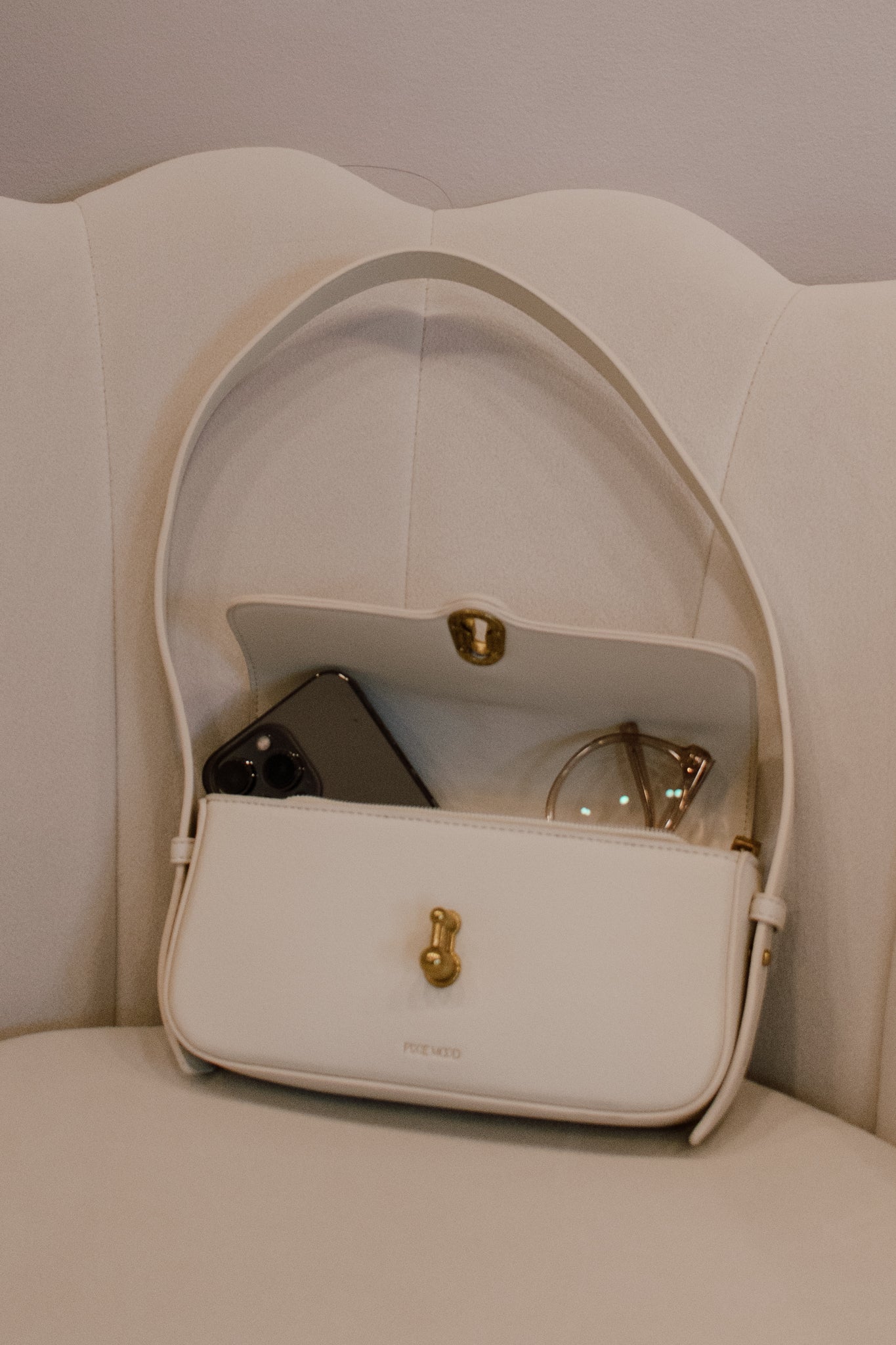 Athena Slim Bag | Ivory