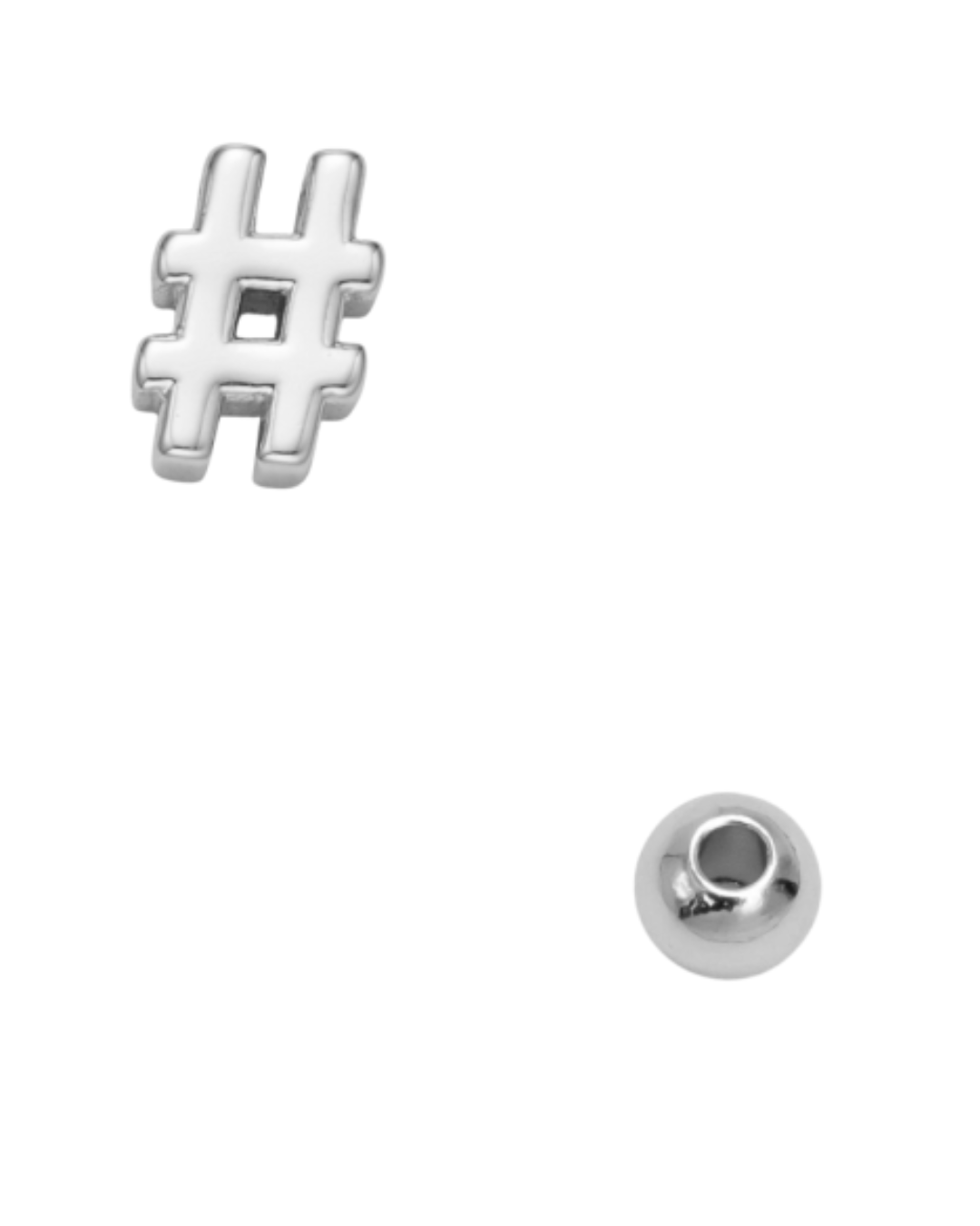 Silver Slide Spacers