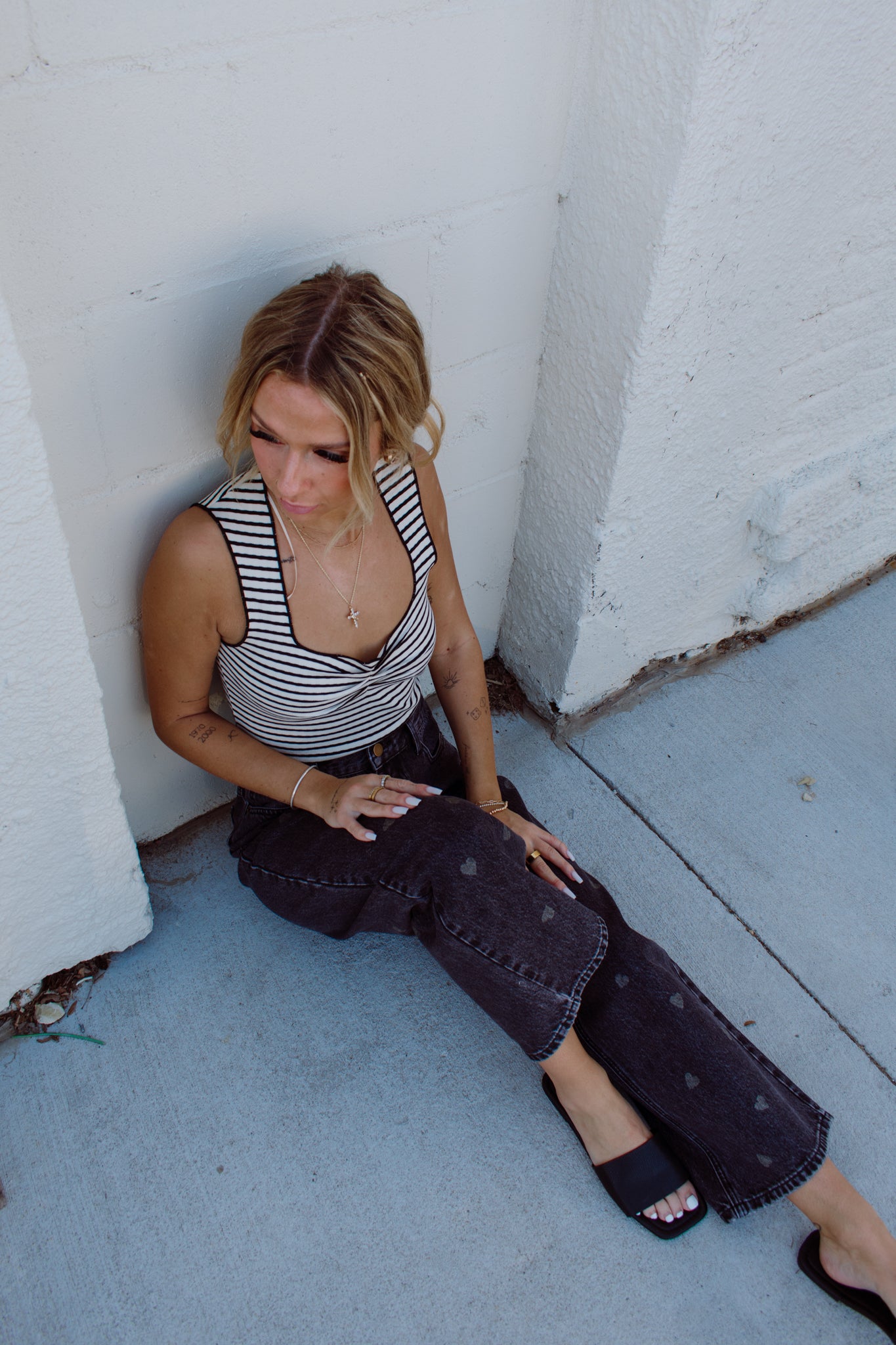 Juliet Printed Jeans