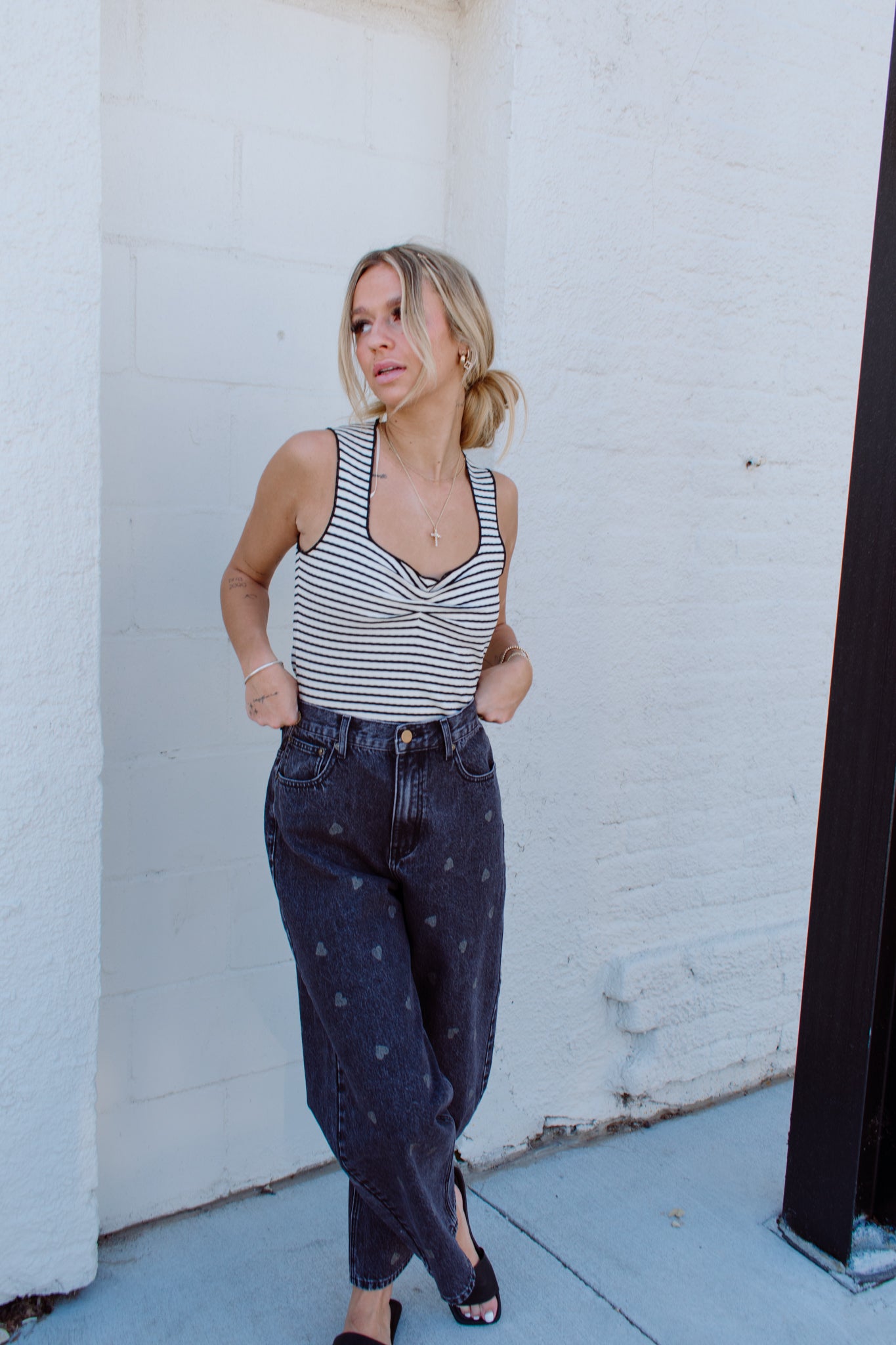 Juliet Printed Jeans
