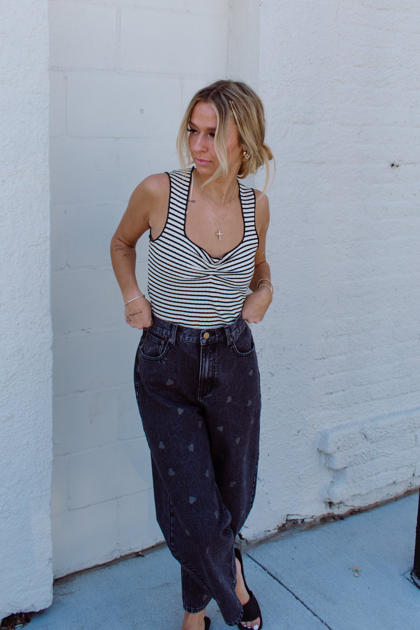 Juliet Printed Jeans