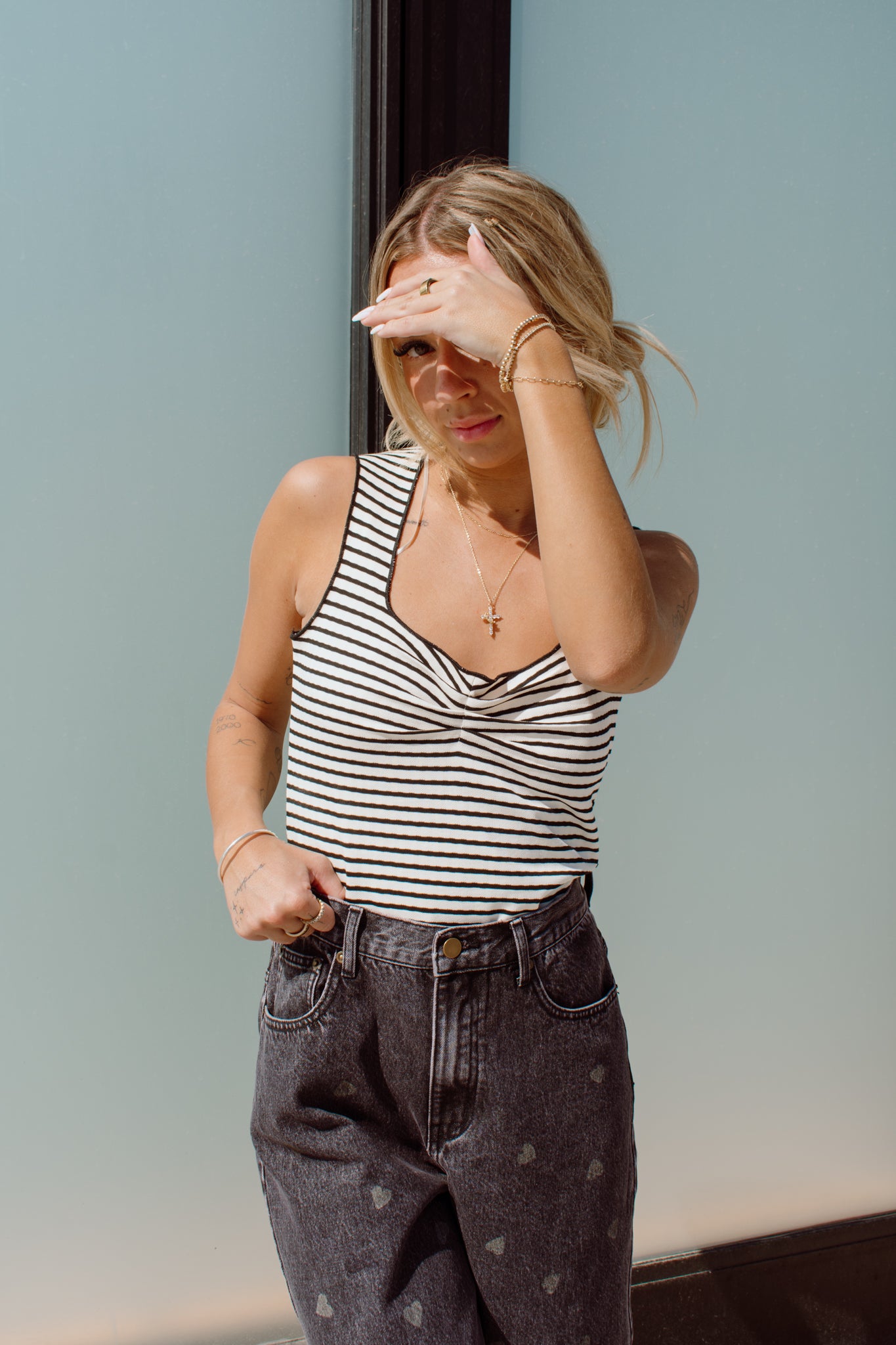 Juliet Printed Jeans