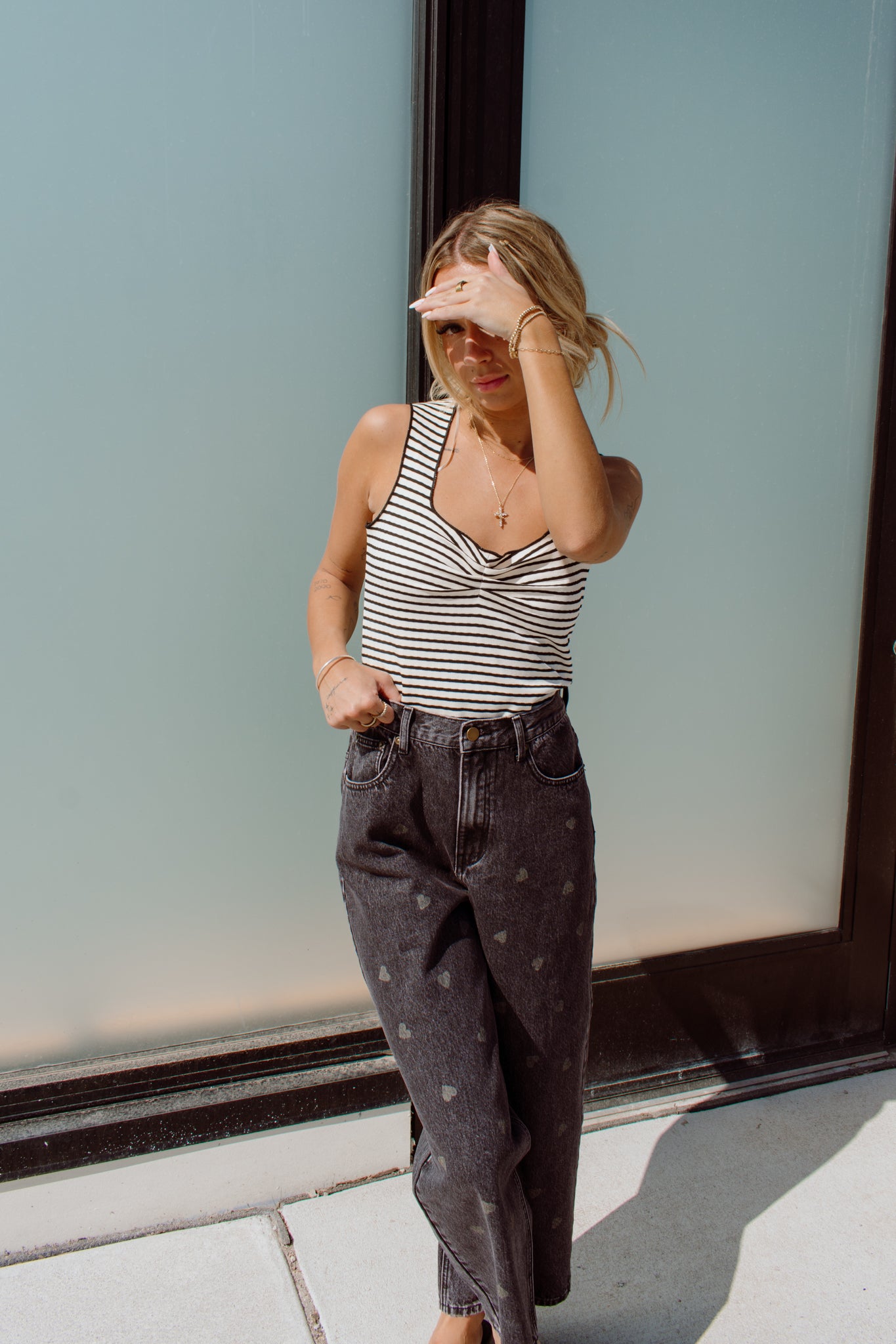 Juliet Printed Jeans