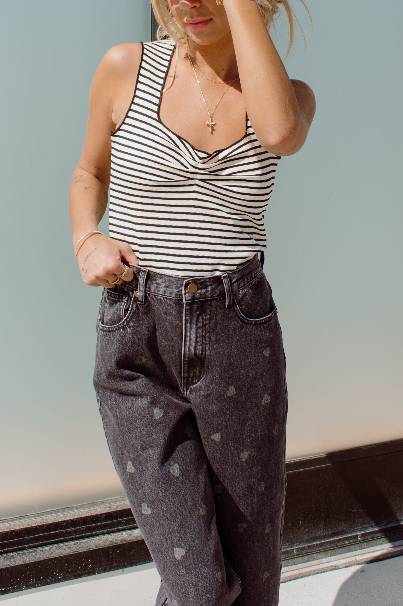 Juliet Printed Jeans