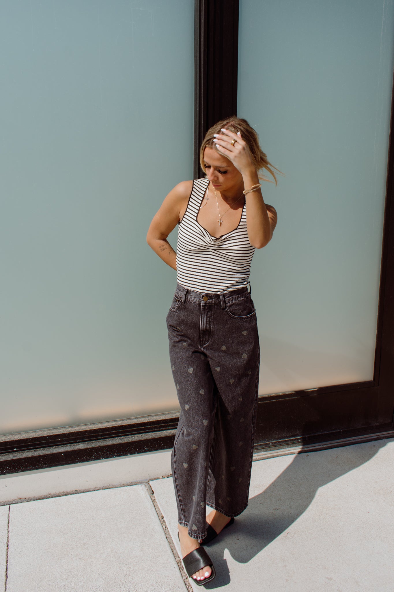 Juliet Printed Jeans