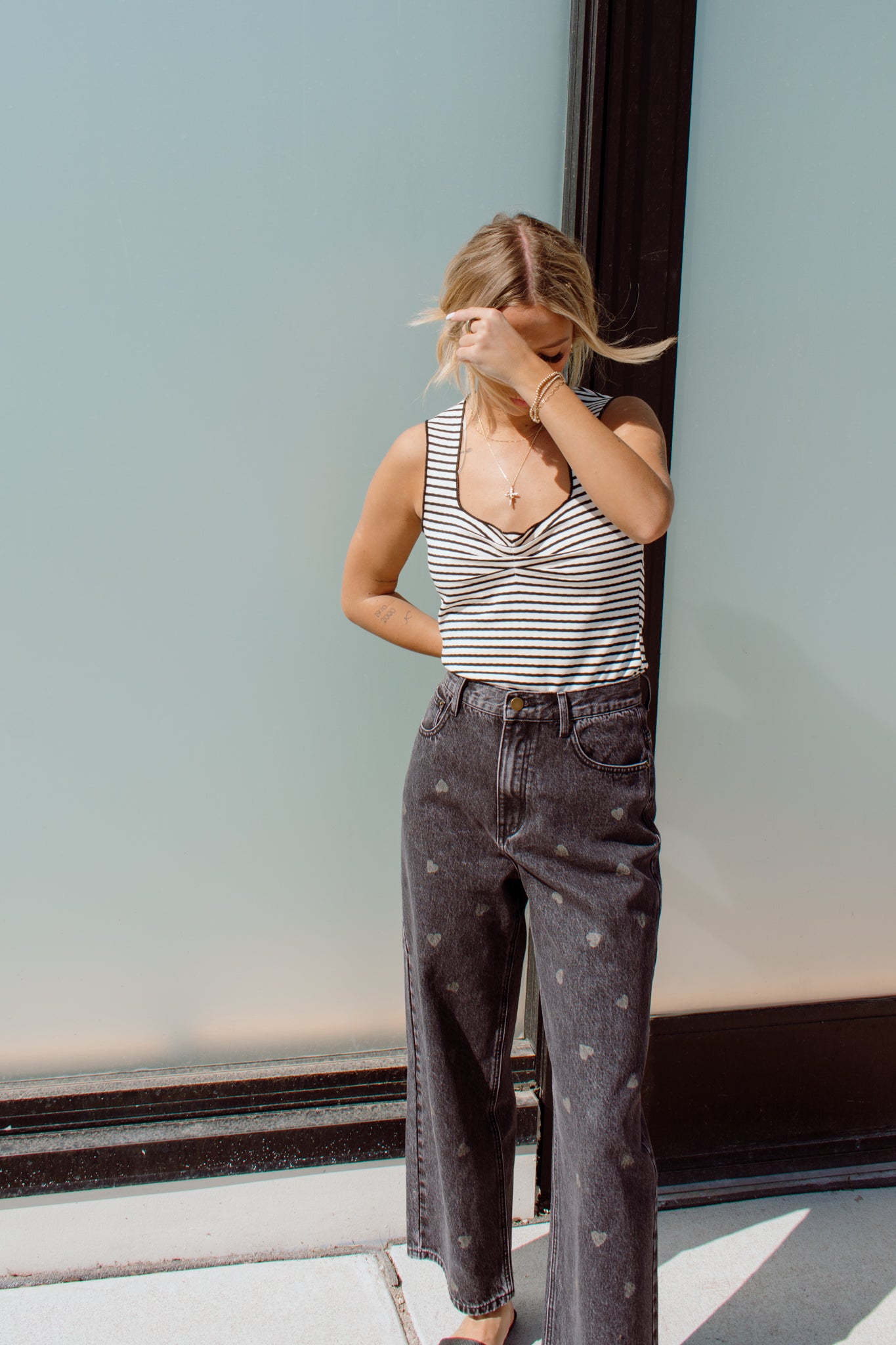 Juliet Printed Jeans