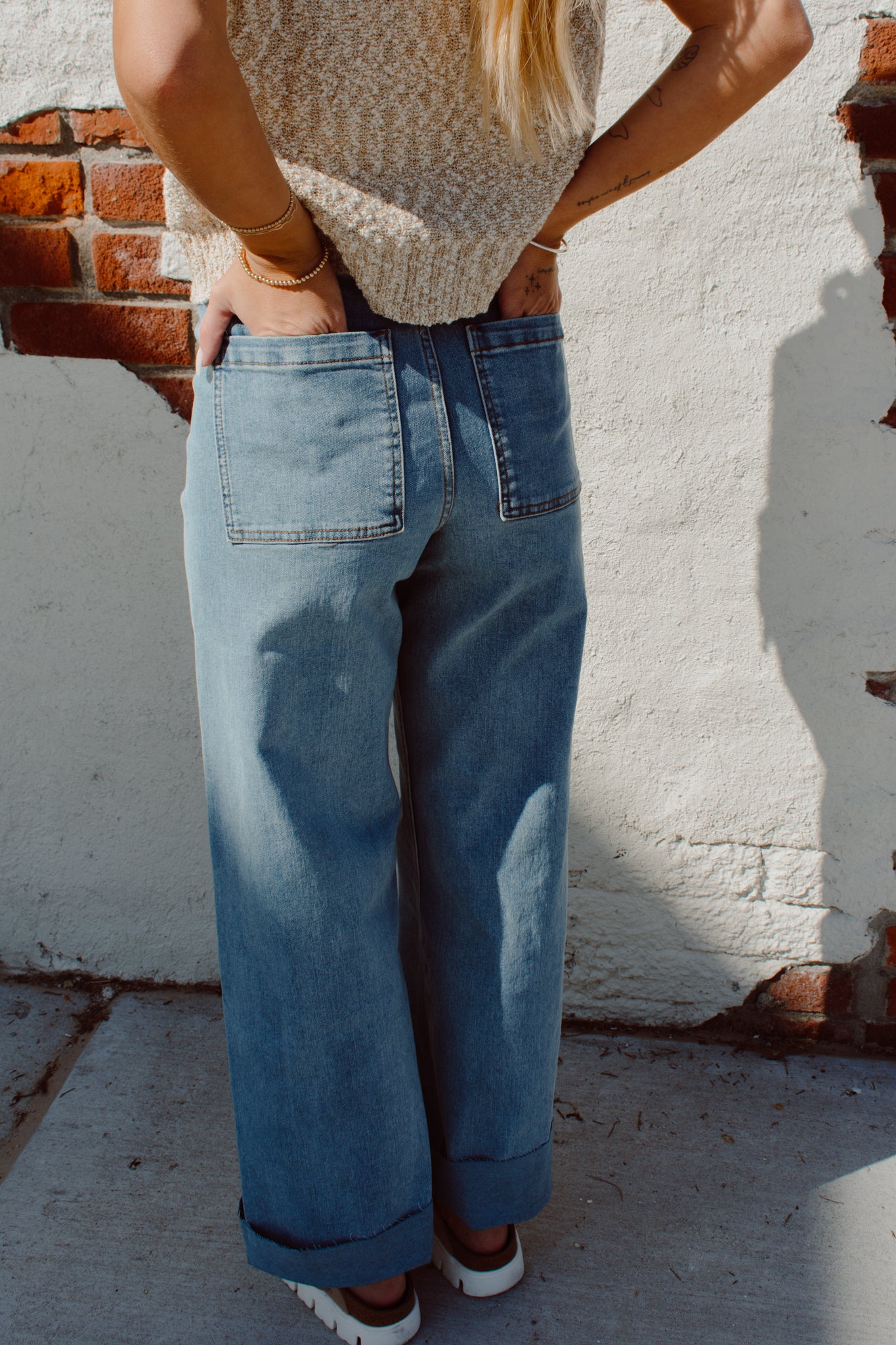 Leon Straight Leg Pants | Denim