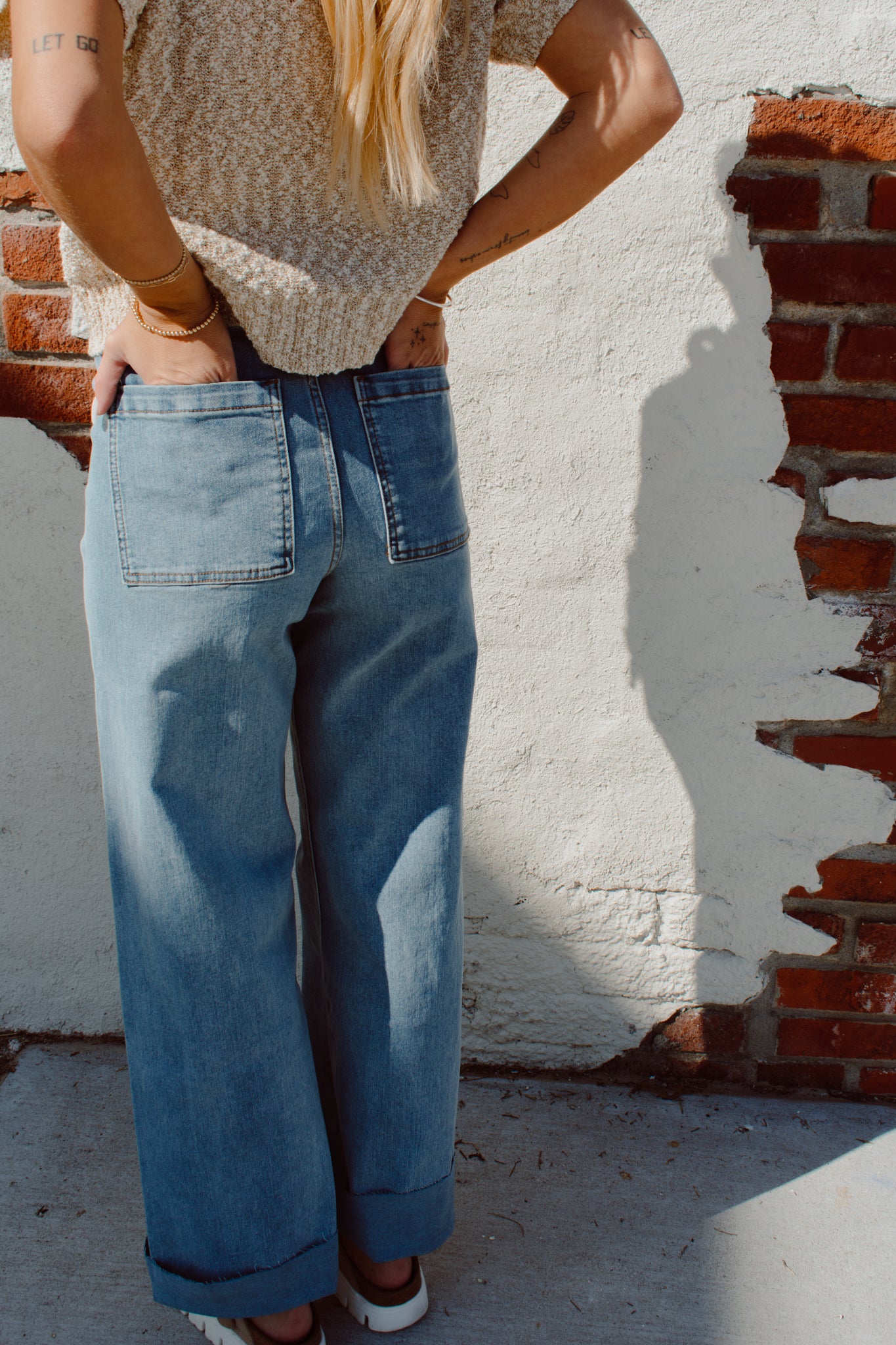 Leon Straight Leg Pants | Denim