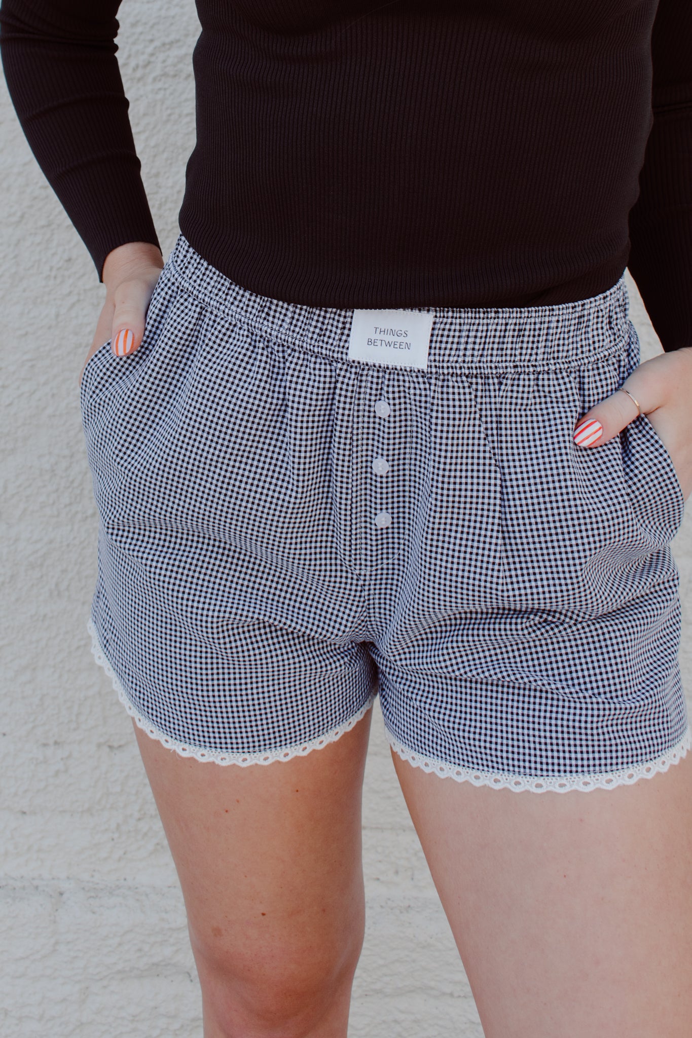 Hattie Gingham Shorts