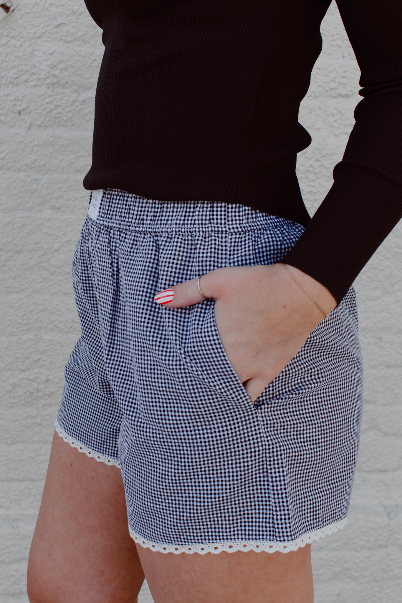 Hattie Gingham Shorts