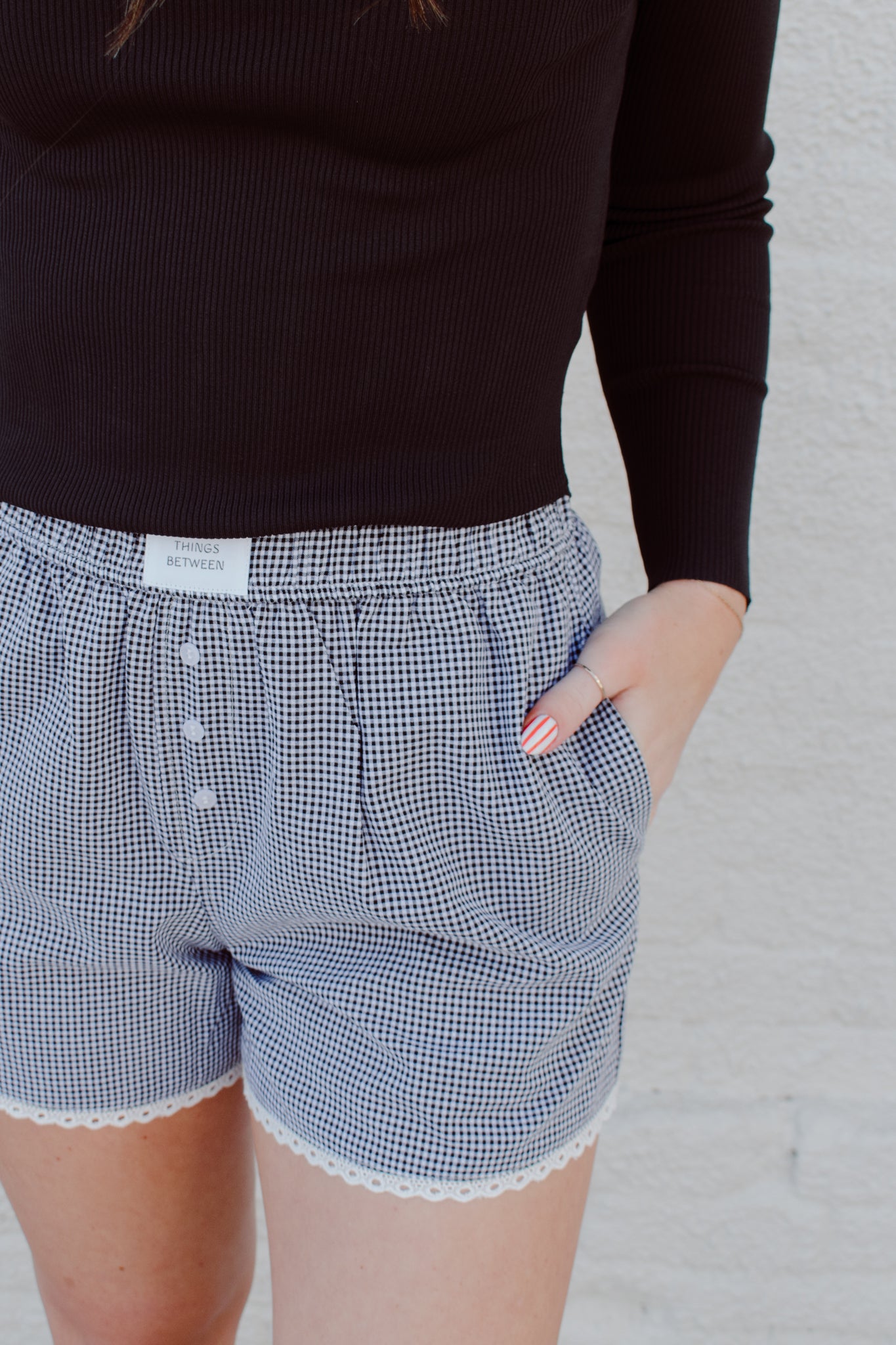 Hattie Gingham Shorts