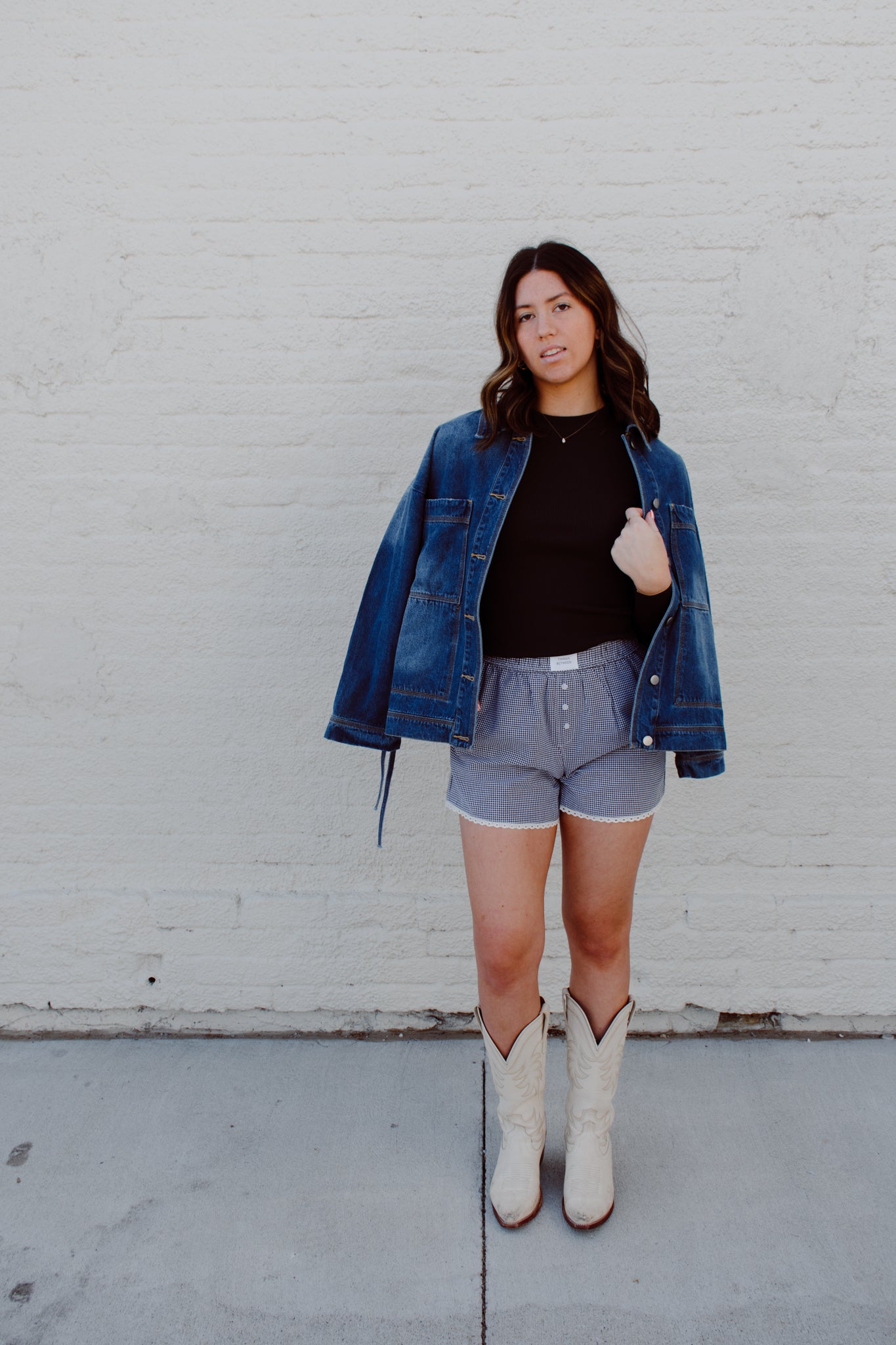 Hattie Gingham Shorts