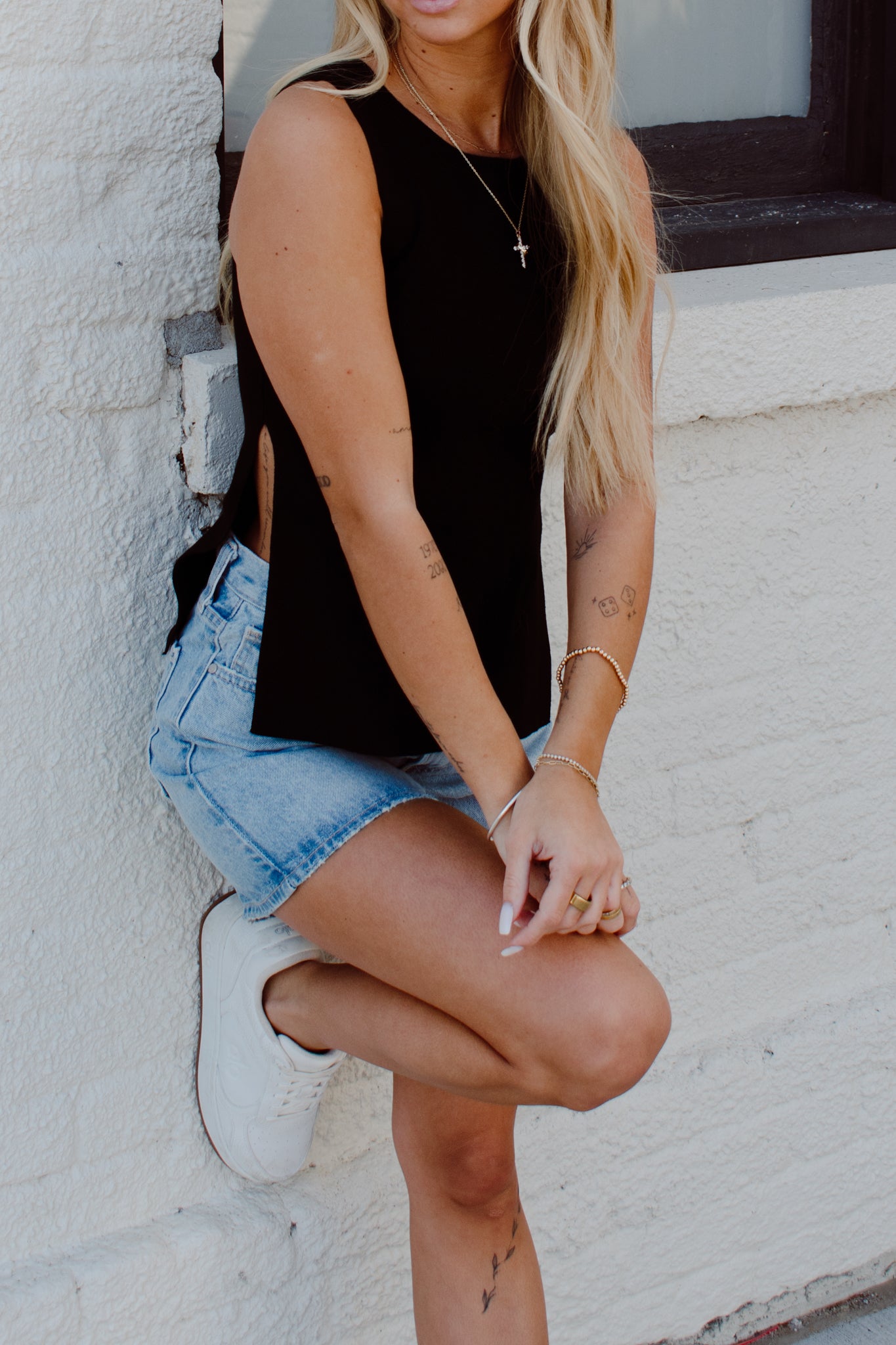 Vintage High Rise Jean Shorts