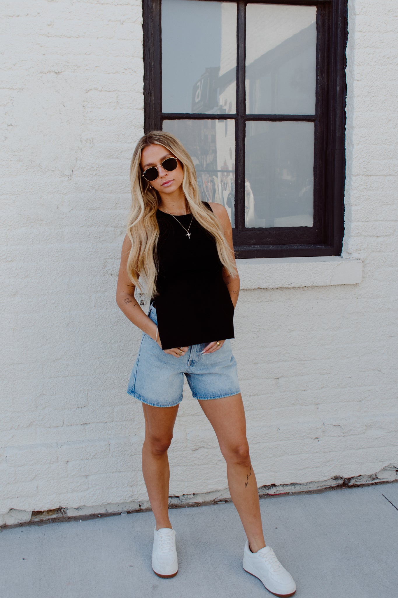 Vintage High Rise Jean Shorts