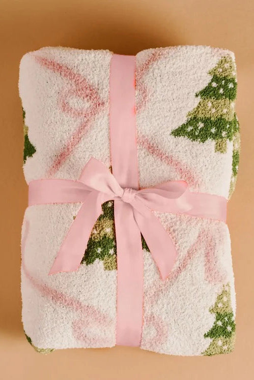 Cozy Dreams Luxe Blanket | Twinkling Trees