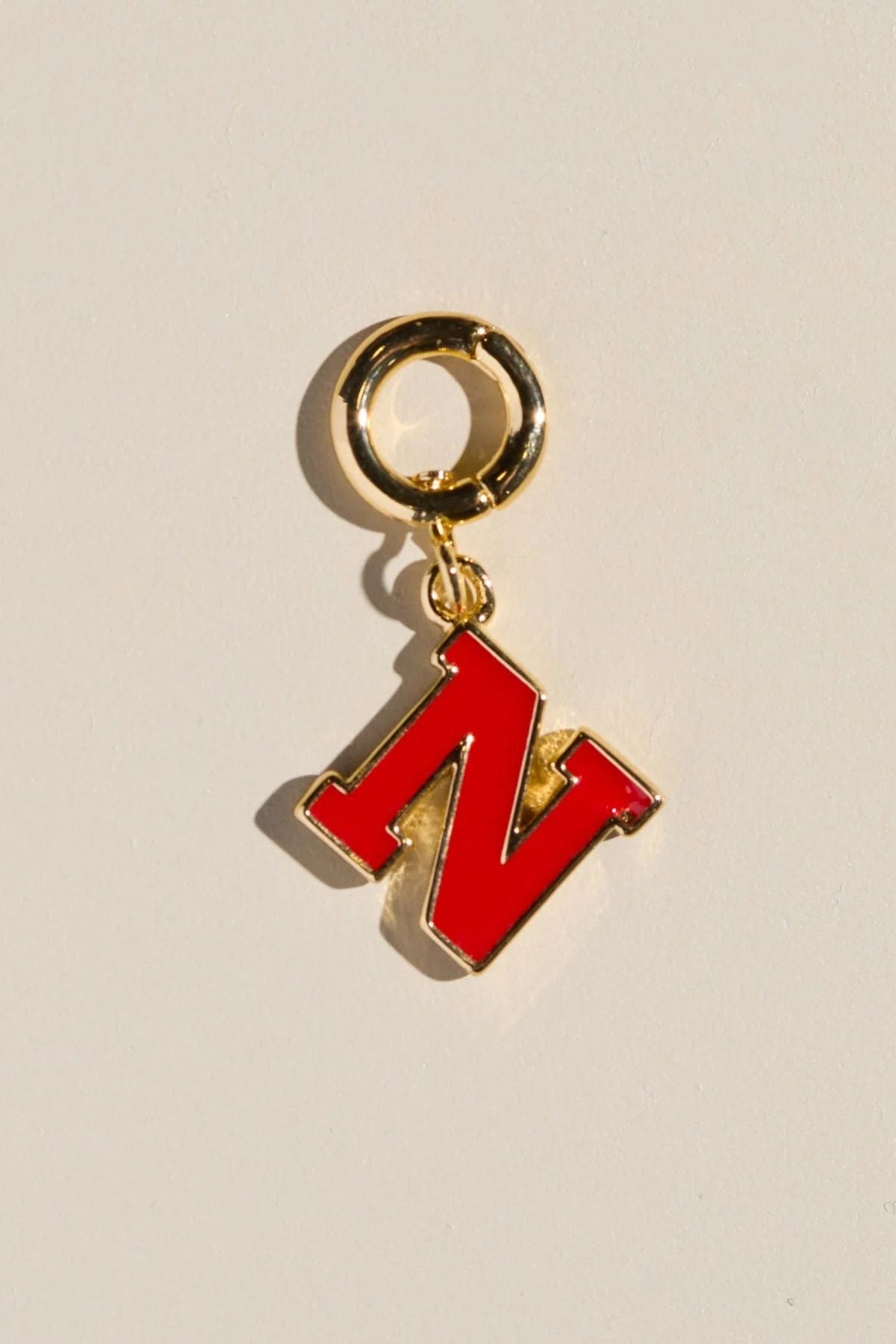 University of Nebraska Enamel Charm