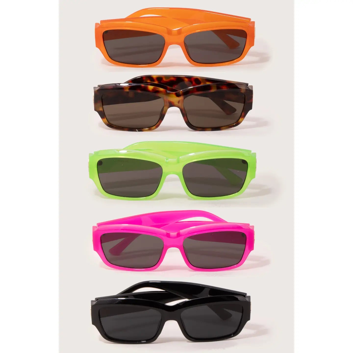 Vibrant Rectangle Sunglasses