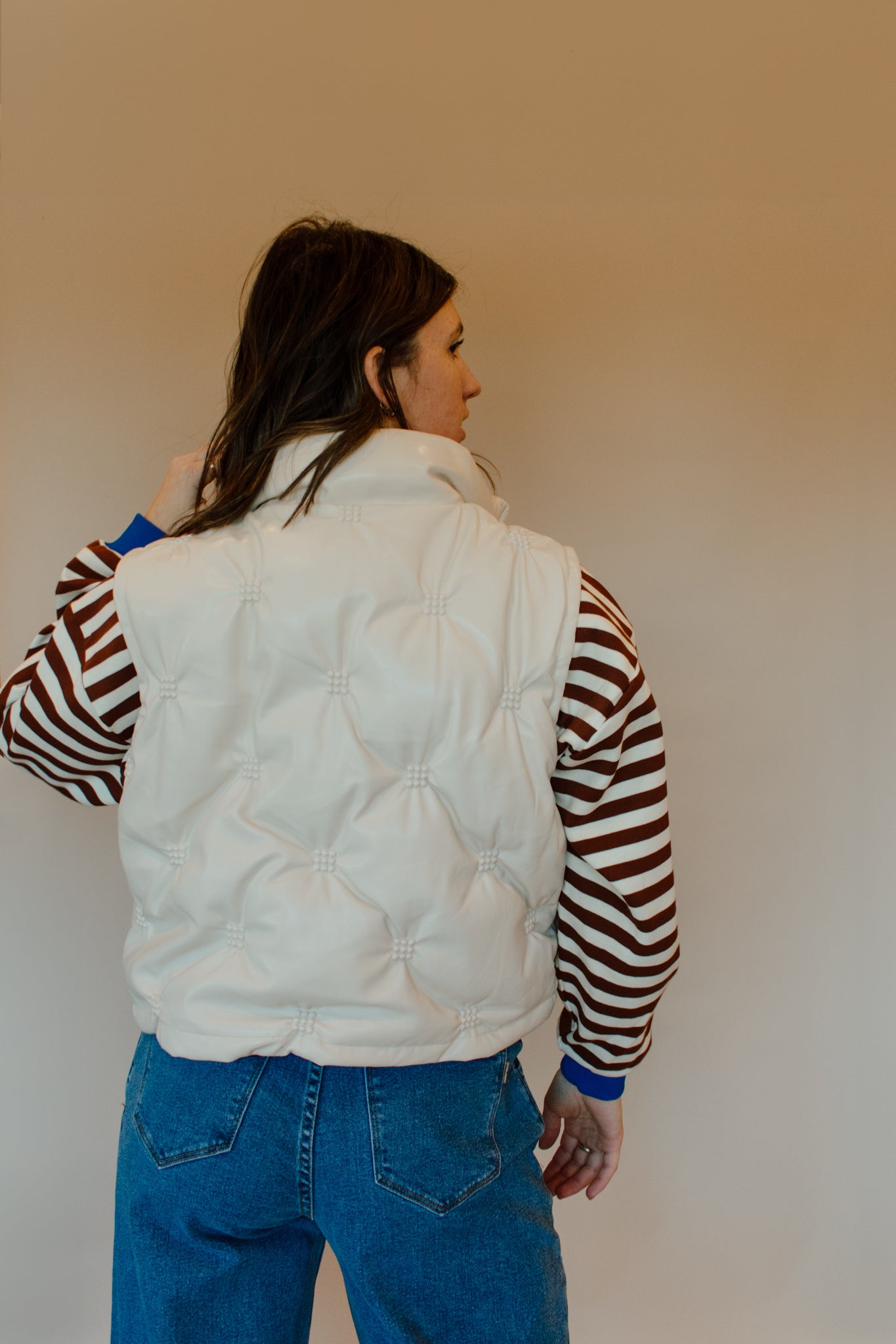 Frosted Over Puffer Vest